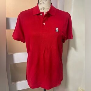 Psycho Bunny Red Shirt